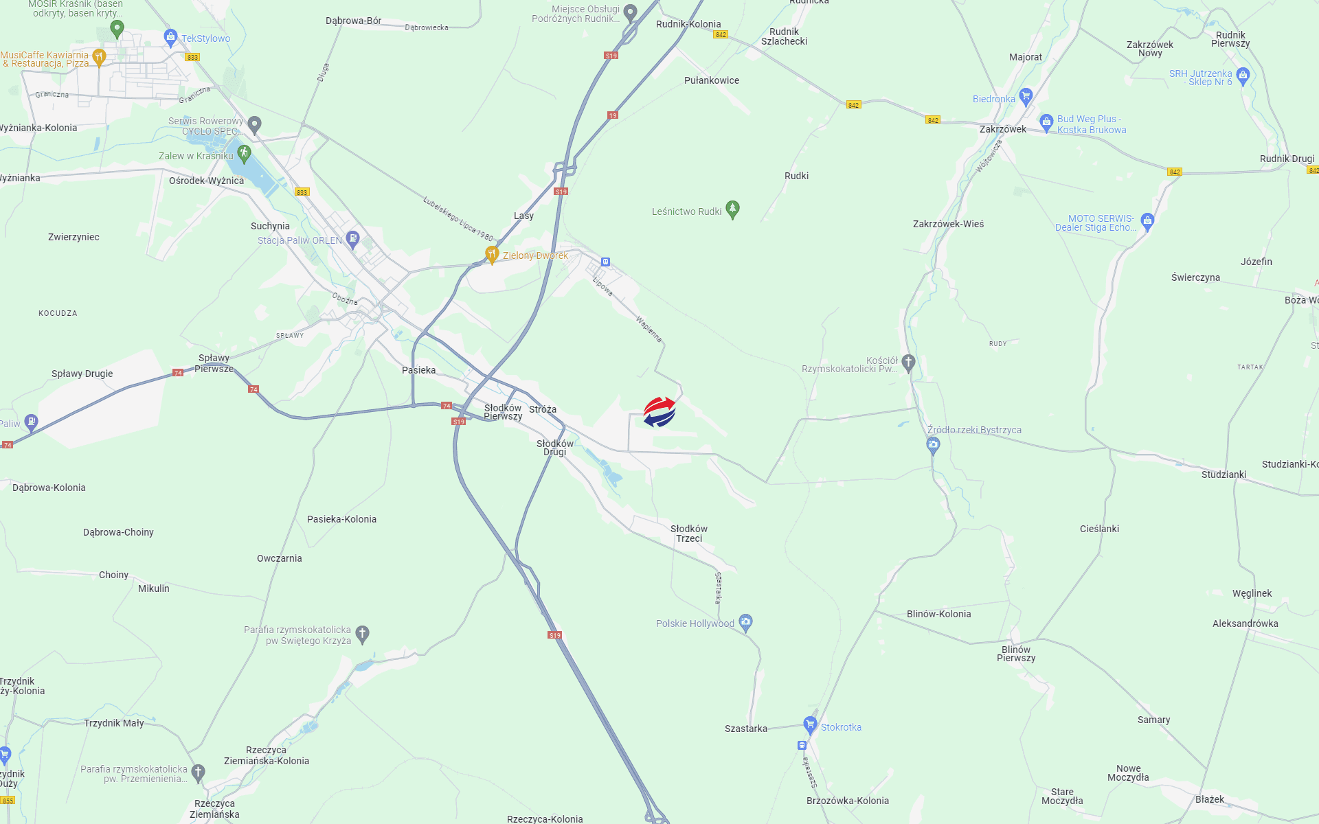 PHU Dźwig-Pol Elżbieta Kudrel: Lokalizacja